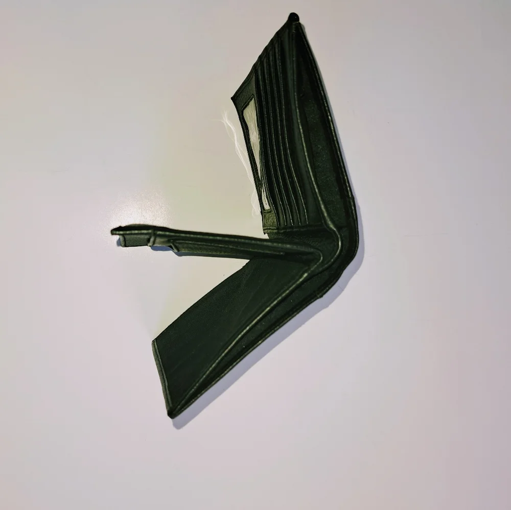 Genuine Black Leather Wallet NWOT